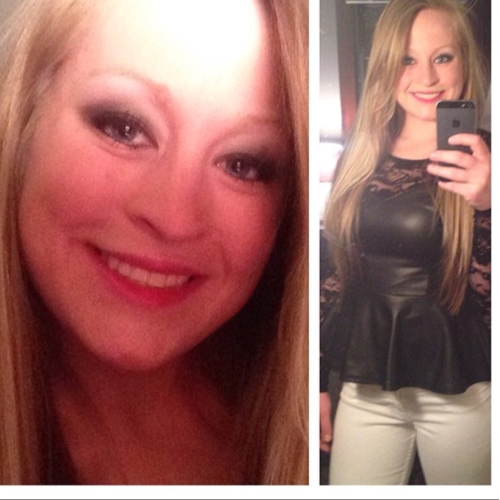 Charlotte Russe Black peplum top